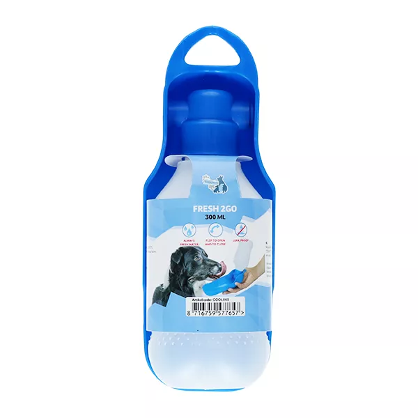 CoolPets cestovní láhev s miskou Fresh 2GO 300ml