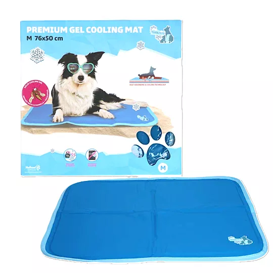 GELOVÁ CHLADÍCÍ PODLOŽKA CoolPets Premium Gel M - 50x76 cm