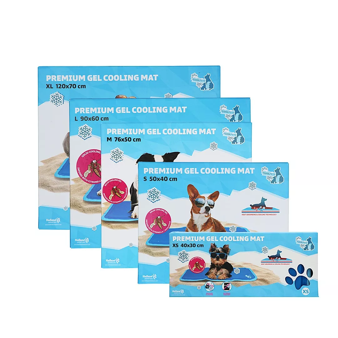 GELOVÁ CHLADÍCÍ PODLOŽKA CoolPets Premium Gel - všechna balení