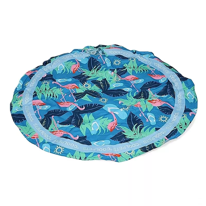 GELOVÁ CHLADÍCÍ PODLOŽKA CoolPets Tropical Flamingo