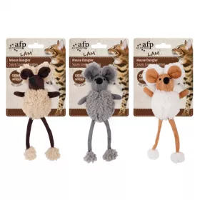  AFP Lambswool Mouse Danger 16 cm – šustící hračka pro psy