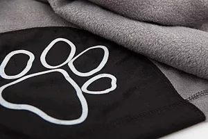 Deka pro psy HOBBY DOG - šedá, fleece - Deka pro psy HOBBY DOG - šedá, fleece - detail