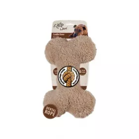 Plyšová kost pro psa AFP Lambswool Plush Bone Plyšová kost pro psa AFP Lambswool Plush Bone hnědá