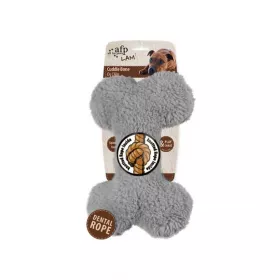 Plyšová kost pro psa AFP Lambswool Plush Bone Plyšová kost pro psa AFP Lambswool Plush Bone šedá