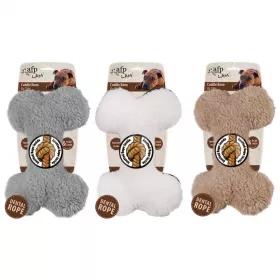 Plyšová kost pro psa AFP Lambswool Plush Bone barevné varianty