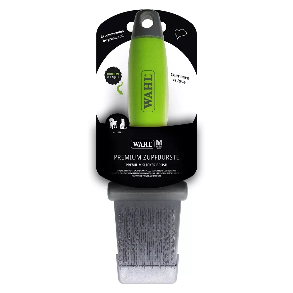 WAHL Premium Slicker Brush - oboustranný kartáč pro psy - balení