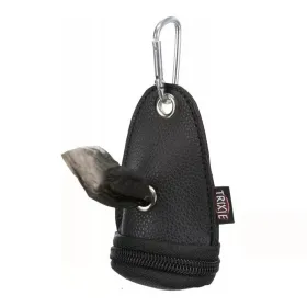 Zásobník na sáčky na trus, karabina, umělá kůže, včetně 1 role á 20 ks - Trixie Zásobník na sáčky na trus, karabina, umělá kůže