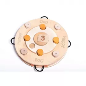 Dřevěný hlavolam pro psy Birthday Cake na e-shopu FajnPes pohled shora